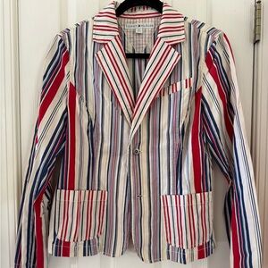Tommy Hilfiger Women's Multicolor Striped Blazer